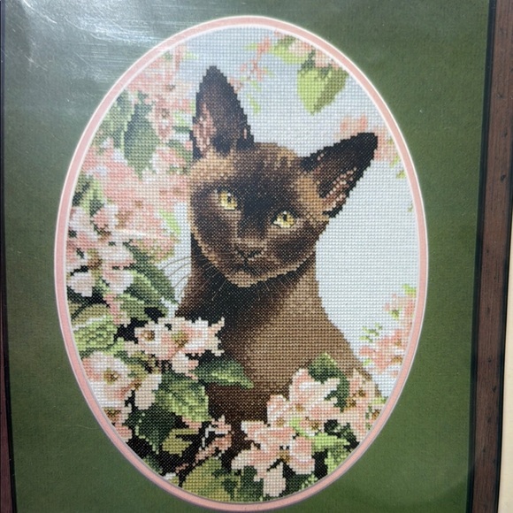 John Stubbs Siamese Cat Embroidery Kits - Picture 3 of 9